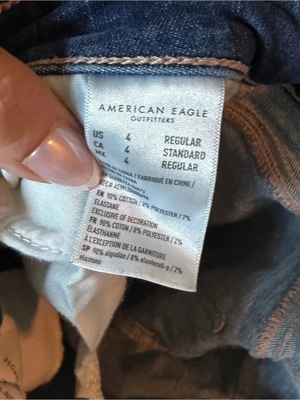 American Eagle Outfitters hi rise